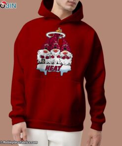 Christmas Gnomes Hold NBA Miami Heat Unisex Shirt Christmas Gnomes Hold NBA Miami Heat Unisex Shirt