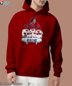 Christmas Gnomes Hold NBA Portland Trail Blazers Unisex Shirt