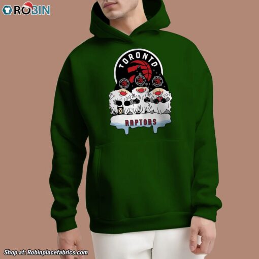 Christmas Gnomes Hold NBA Toronto Raptors Unisex Shirt