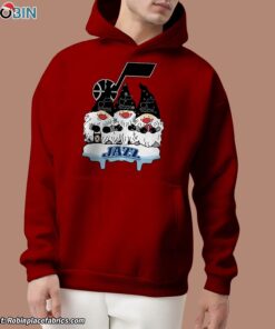 Christmas Gnomes Hold NBA Utah Jazz Unisex Shirt