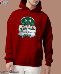 Christmas Gnomes Hold NFL New York Jets Unisex Shirt