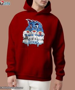 Christmas Gnomes Hold NFL Tennessee Titans Unisex Shirt Christmas Gnomes Hold NFL Tennessee Titans Unisex Shirt