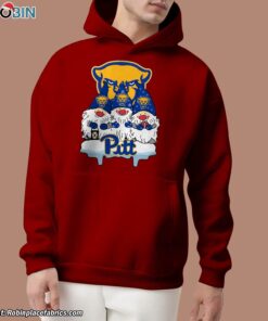 Christmas Gnomes Hold Pittsburgh Panthers Unisex Shirt