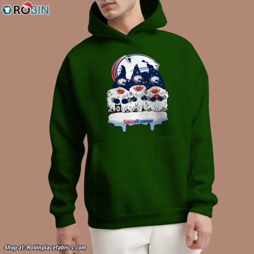 Christmas Gnomes Hold South Alabama Jaguars Unisex Shirt