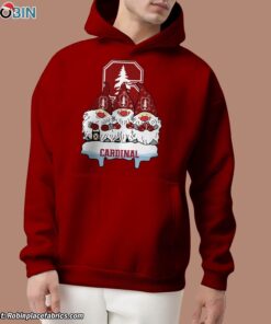 Christmas Gnomes Hold Stanford Cardinal Unisex Shirt