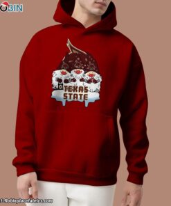 Christmas Gnomes Hold Texas State-San Marcos Bobcats Unisex Shirt