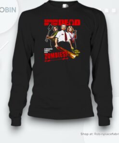 A Romantic Comedy With Zombies Shaun Of The Dead Halloween Unisex Shirt