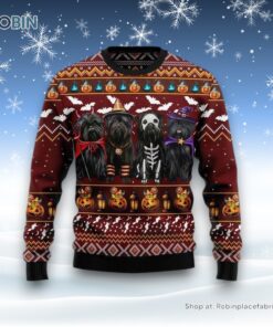 Affenpinscher Dog Halloween Ugly Christmas Sweater, Christmas Gift For Dog Love