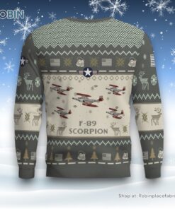 Air Force Ugly Christmas Sweater, HU 16 Albatross HU16 Aircraft Ugly Christmas Sweater