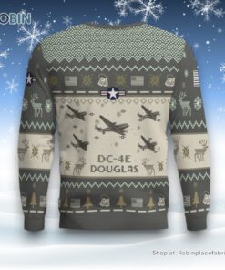 Air Force Ugly Christmas Sweatshirt, Sweater, Douglas DC 4E DC4E Aircraft Ugly Christmas Sweatshirt, Sweater Air Force Ugly Christmas Sweatshirt, Sweater, Douglas DC 4E DC4E Aircraft Ugly Christmas Sweatshirt, Sweater