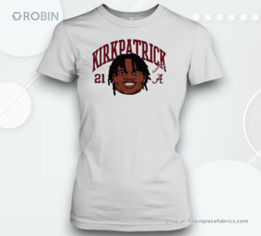 Alabama Crimson Tide Dre Kirkpatrick Jr Bighead Unisex Shirt