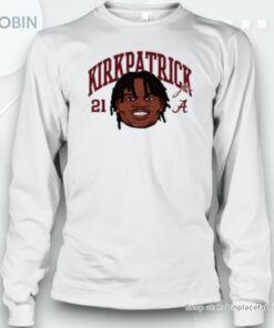Alabama Crimson Tide Dre Kirkpatrick Jr Bighead Unisex Shirt Alabama Crimson Tide Dre Kirkpatrick Jr Bighead Unisex Shirt