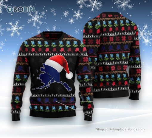 Alaska Christmas Ugly Christmas Sweatshirt, Sweater