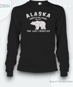 Alaska Thelast Frontier Est. 1959 Mountains Nature Grizzly Unisex Shirt