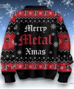 Alice Cooper Merry Metal Xmas Ugly Sweater and Sweatshirt