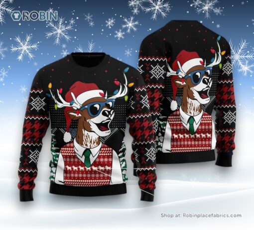 Amazing Deer Ugly Christmas Sweater