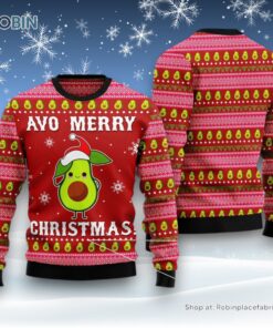 Avo Merry Christmas Ugly Christmas Sweater
