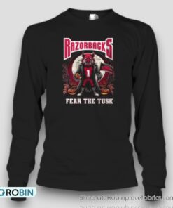 Arkansas Razorbacks Fear The Tusk Woo Pig Sooie Unisex Shirt Arkansas Razorbacks Fear The Tusk Woo Pig Sooie Unisex Shirt
