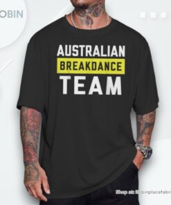 Australian Breakdancing Costume Team Break Dancer Matching Shirt