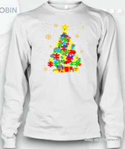 Autism Christmas Trees Teacher Unisex Shirt