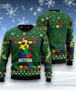 Autism Ugly Christmas Sweater