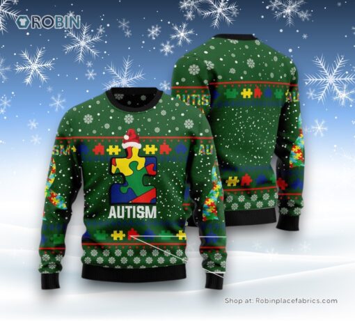 Autism Ugly Christmas Sweater