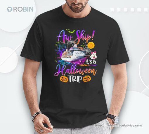 Aw Ship Halloween Trip Family Cruising Crew Cruise Squad Shirt