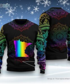Awesome Minnesota Ugly Christmas Sweater