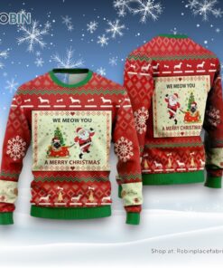 Balinese Cat Ugly Christmas Sweatshirt, Sweaters For Men Women, Christmas Gift For Pet, Cat Sweater, Christmas Gift