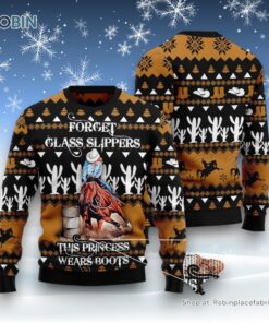 Barrel Racing Girl Ugly Christmas Sweater