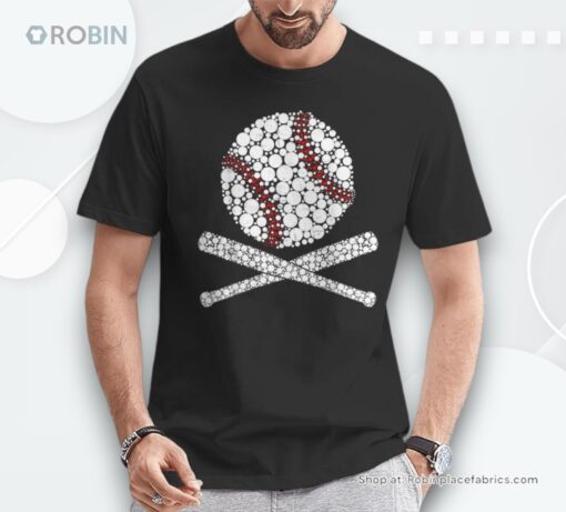 Baseball Polka Dot Baseball Player Dot Day Shirt