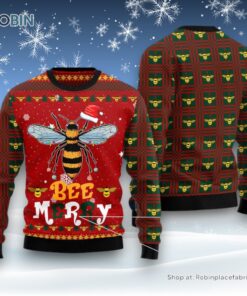 Bee Merry Chirstmas Ugly Sweater