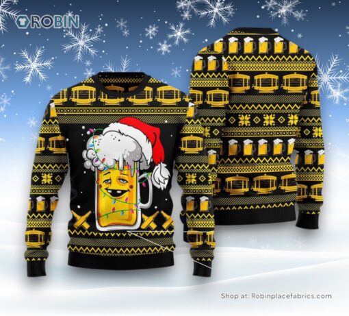 Beer Xmas Ugly Christmas Sweater