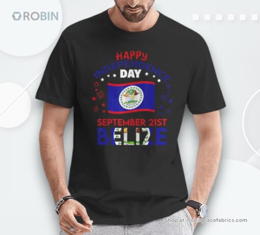 Belize 43Rd Independence Day Belizean Pride Belize Flag Shirt