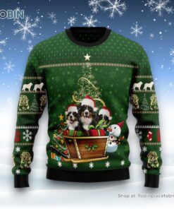 Bernese Mountain Dog Group Xmas Ugly Christmas Sweatshirt, Sweater, Christmas Gift For Dog Love