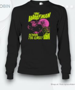 Beware The Curse Wolf Man Halloween Unisex Shirt