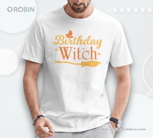 Birthday Witch Scary Halloween For And Girls Shirt