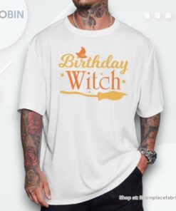 Birthday Witch Scary Halloween For And Girls Shirt