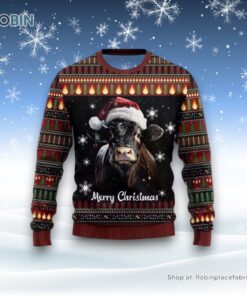 Black Angus Cow Ugly Christmas Sweatshirt, Sweaters For Men Women, Christmas Gift, Farmers Sweater Black Angus Cow Ugly Christmas Sweatshirt, Sweaters For Men Women, Christmas Gift, Farmers Sweater