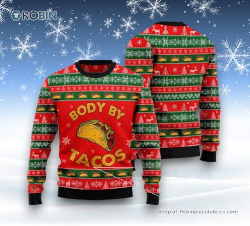Body By Taco Ugly Christmas Sweater
