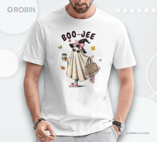 Boo Jee Ghost Halloween Boo Jee Ghost Spooky Season Shirt