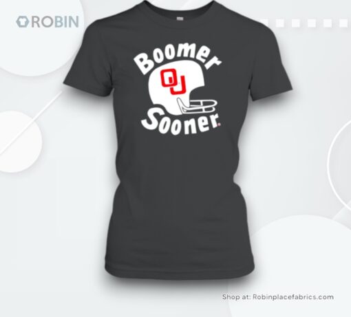 Boomer Sooner Oklahoma Sooners Helmet Unisex Shirt