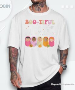 Bootiful Babies Mother Baby Nurse Halloween Postpartum Nurse Shirt