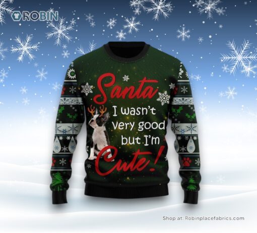 Boston Terrier I’m Cute Ugly Christmas Sweater, Christmas Gift For Dog Love