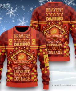 Bravery Daring Gryffindor Chivalry Courage Sweater and Sweatshirt Christmas