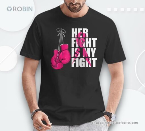 Breast Cancer Awareness Husband Support Squad Shirt