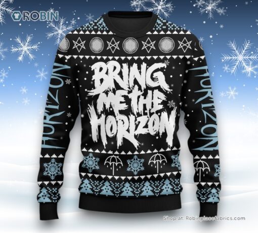 Bring Me The Horizon Ugly Christmas Sweater and Sweatshirt
