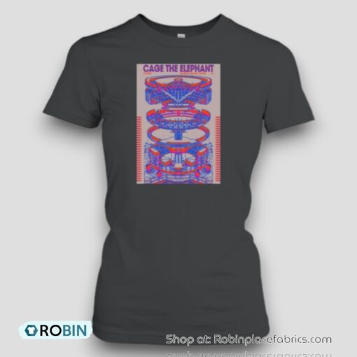 Cage The Elephant On Sept 5 2024 Madison Square Garden Raleigh NC Poster Unisex Shirt