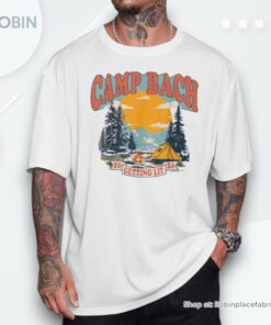 Camp Bach Getting Lit Bridesmaid Bride Bachelorette 2024 Shirt