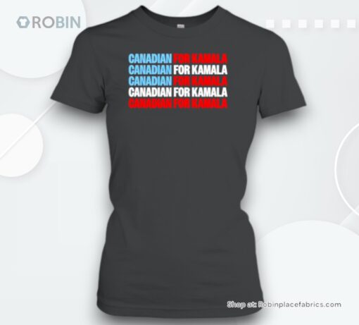 Canadian For Kamala Flag Unisex Shirt